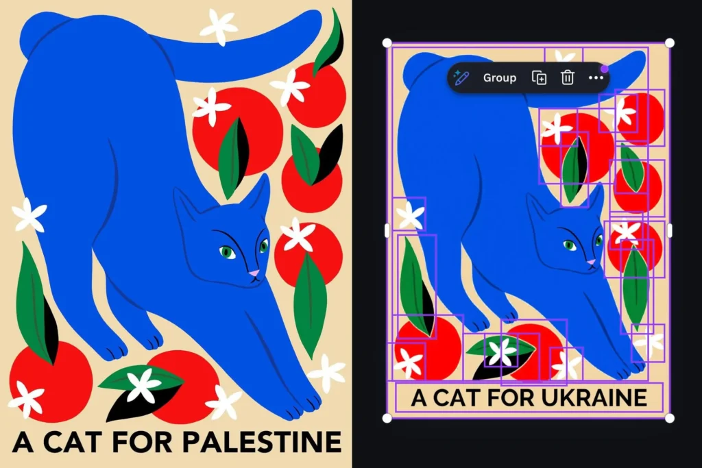 Canva’s AI Tool Decided ‘Palestine’ Needed Replacing — With ‘Ukraine’