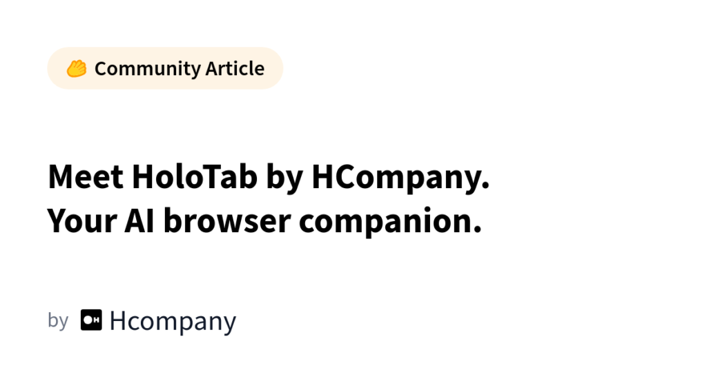 HoloTab: A Surprisingly Useful AI Browser Extension That Actually Works