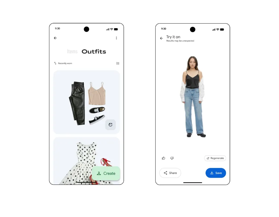 Google Photos Now Lets You Play Dress-Up With Your Own Clothes
