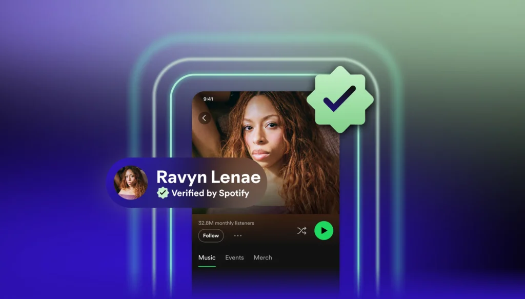 Spotify’s Green Checkmark Now Means “Not a Bot”